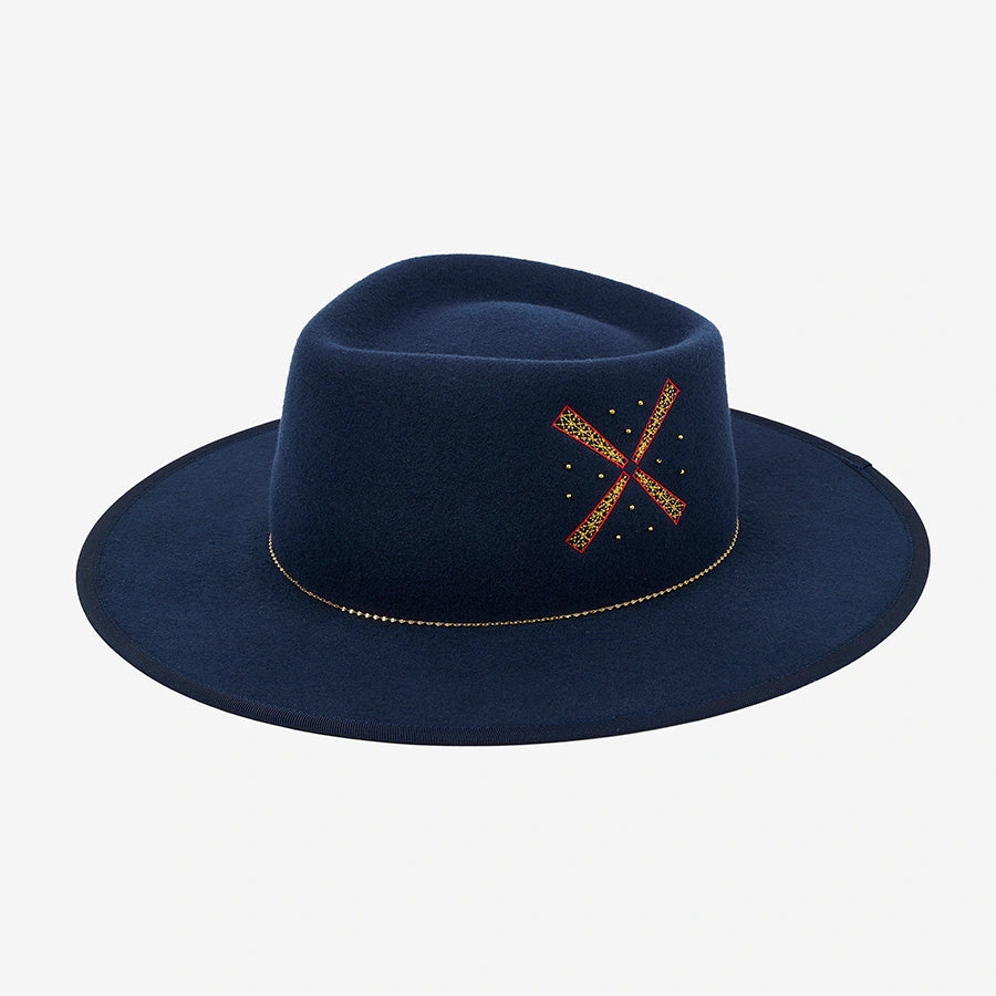 Chapeau marin rouge